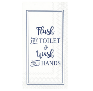 Flush & Wash Guest Towel Napkins