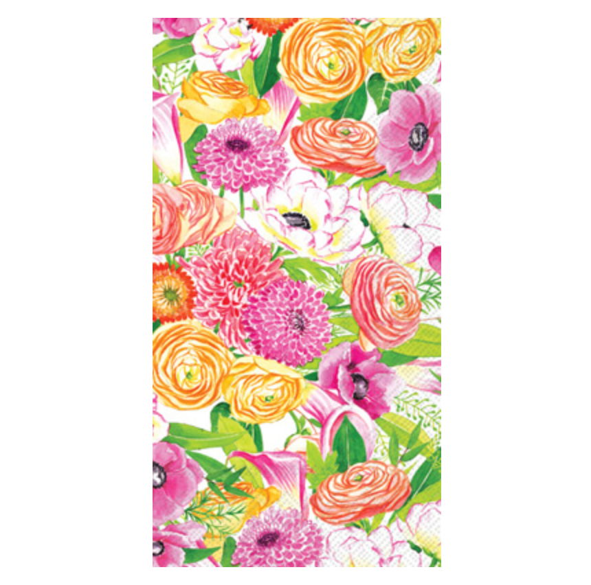 Paper Guest Towels Garden Bouquet
