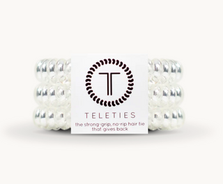 Crystal Clear Large Hair Ties