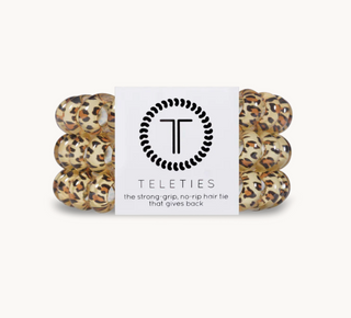 Leopard Large Hair Ties