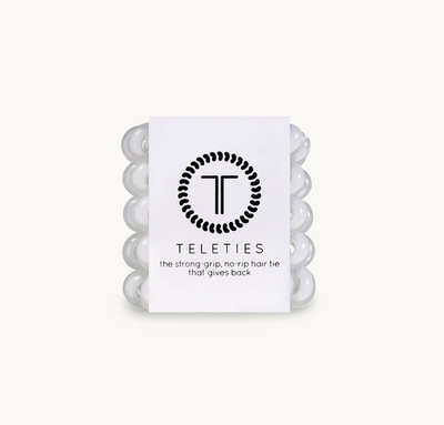 Coconut White Tiny Hair Ties
