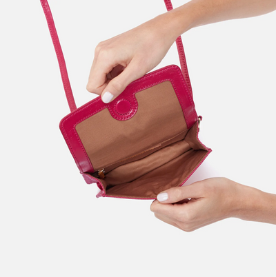 Jill Wallet Crossbody Fuchsia