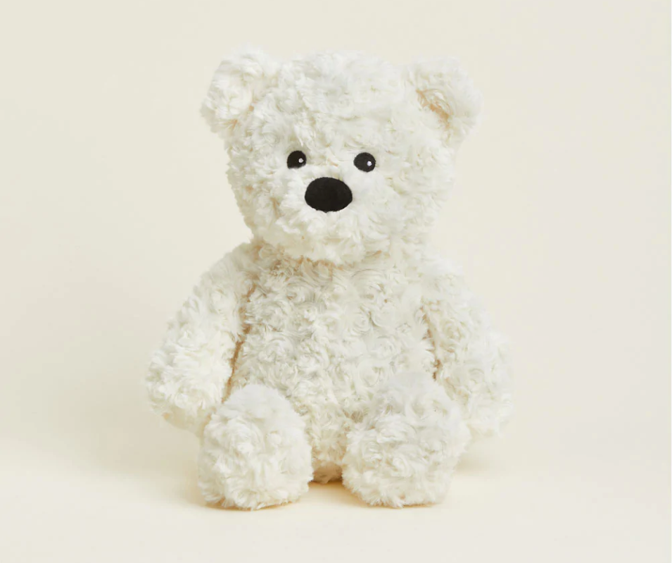Cream Curly Bear Warmies