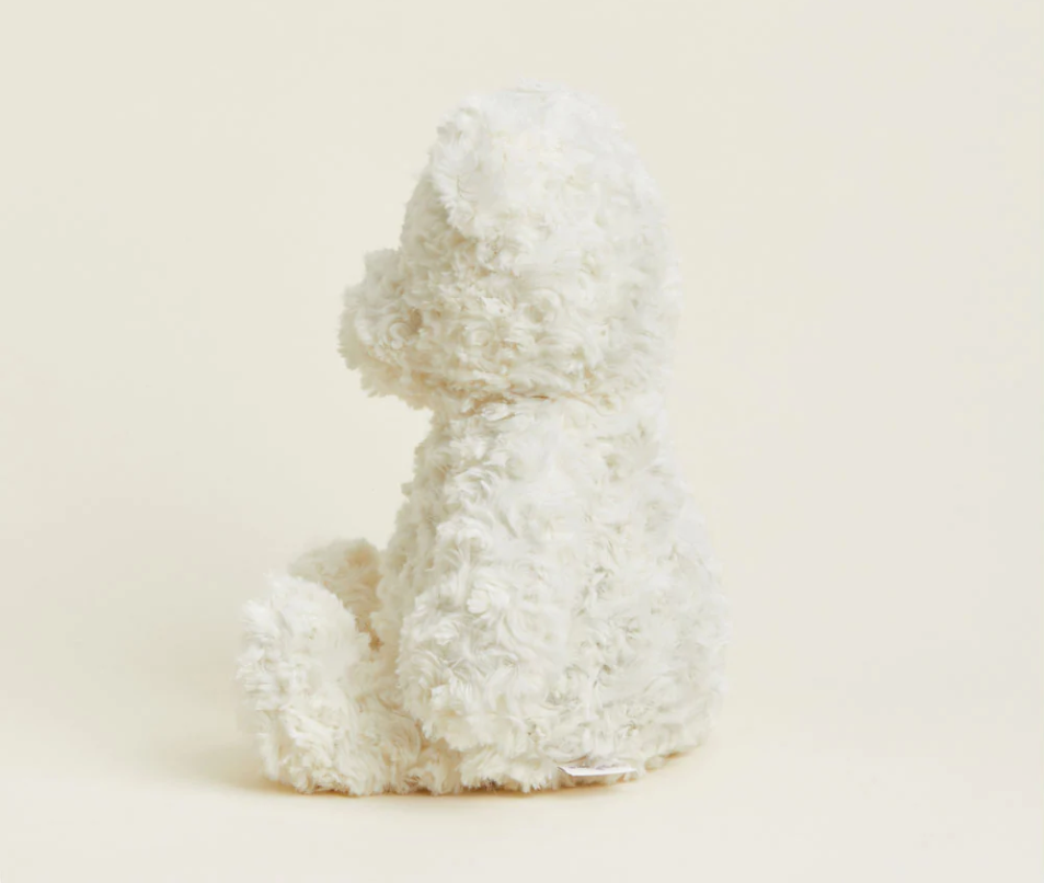 Cream Curly Bear Warmies