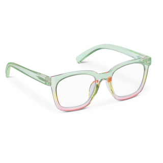 Clear Horizon Reading Glasses Mint/Pink