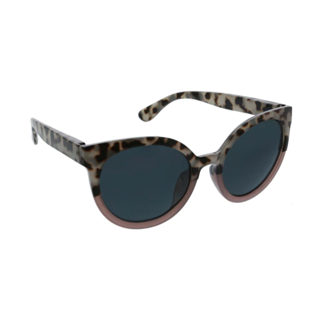 Montauk Polarized Sunglasses Gray Tortoise/ Blush