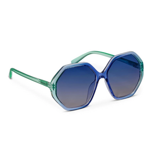Calypso Polarized Sunglasses Blue/Green