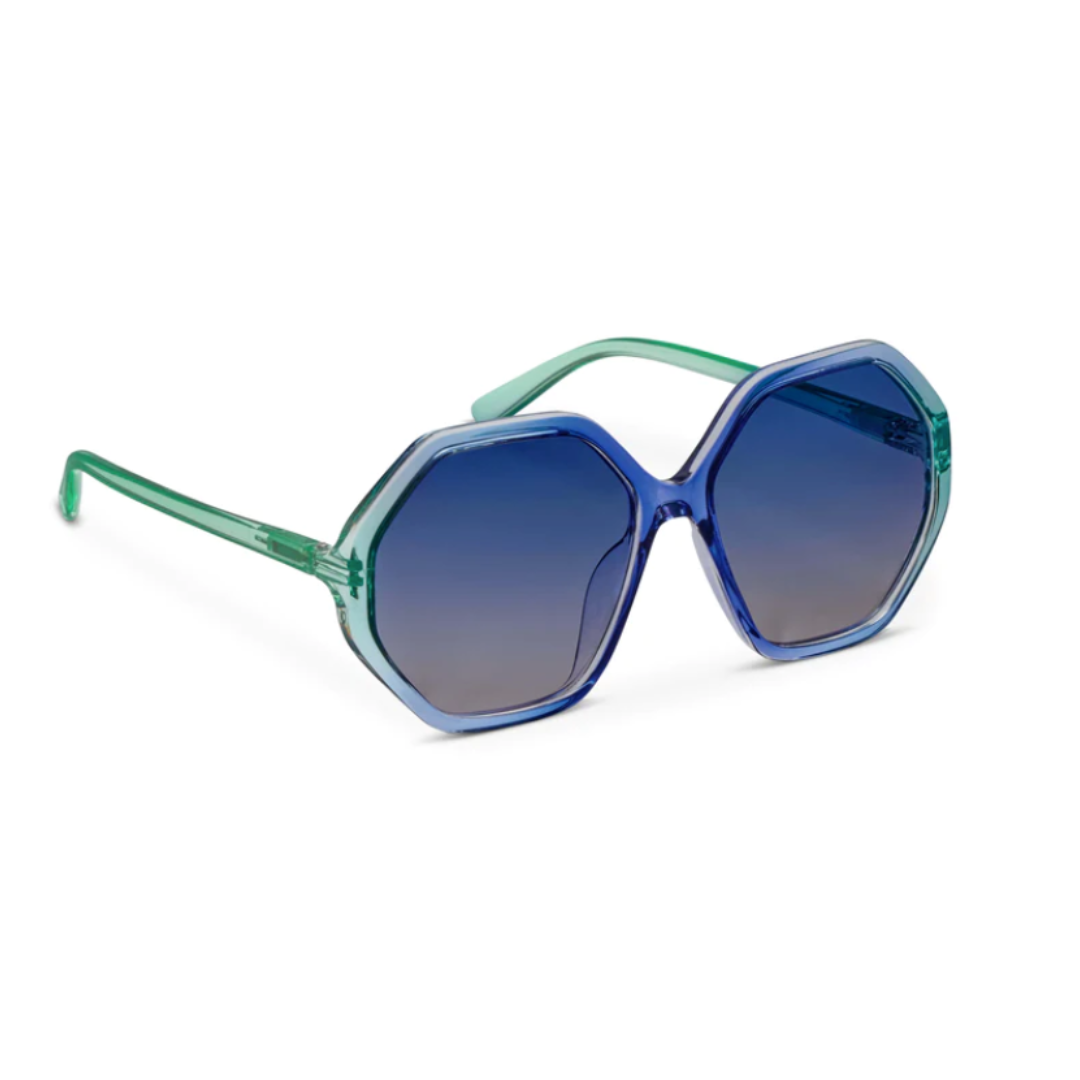 Calypso Sun Polarized Sunglasses Blue/Green