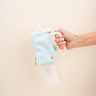 Tumbler Fanny Pack - Aqua