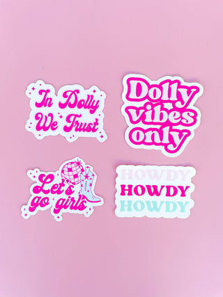 Dolly Vibes Sticker