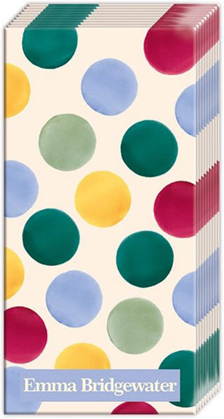 Pocket Tissues Pack of 10 Tight Polka Dot