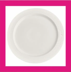 Nora Fleming Pinstripes Round Server - Retired