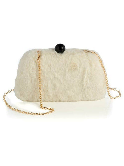 Lana Faux Fir Clutch