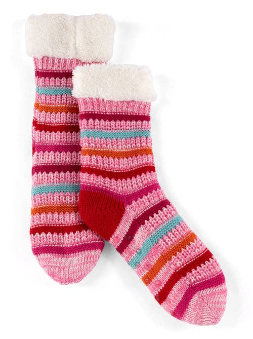 Carol Multi Slipper Socks