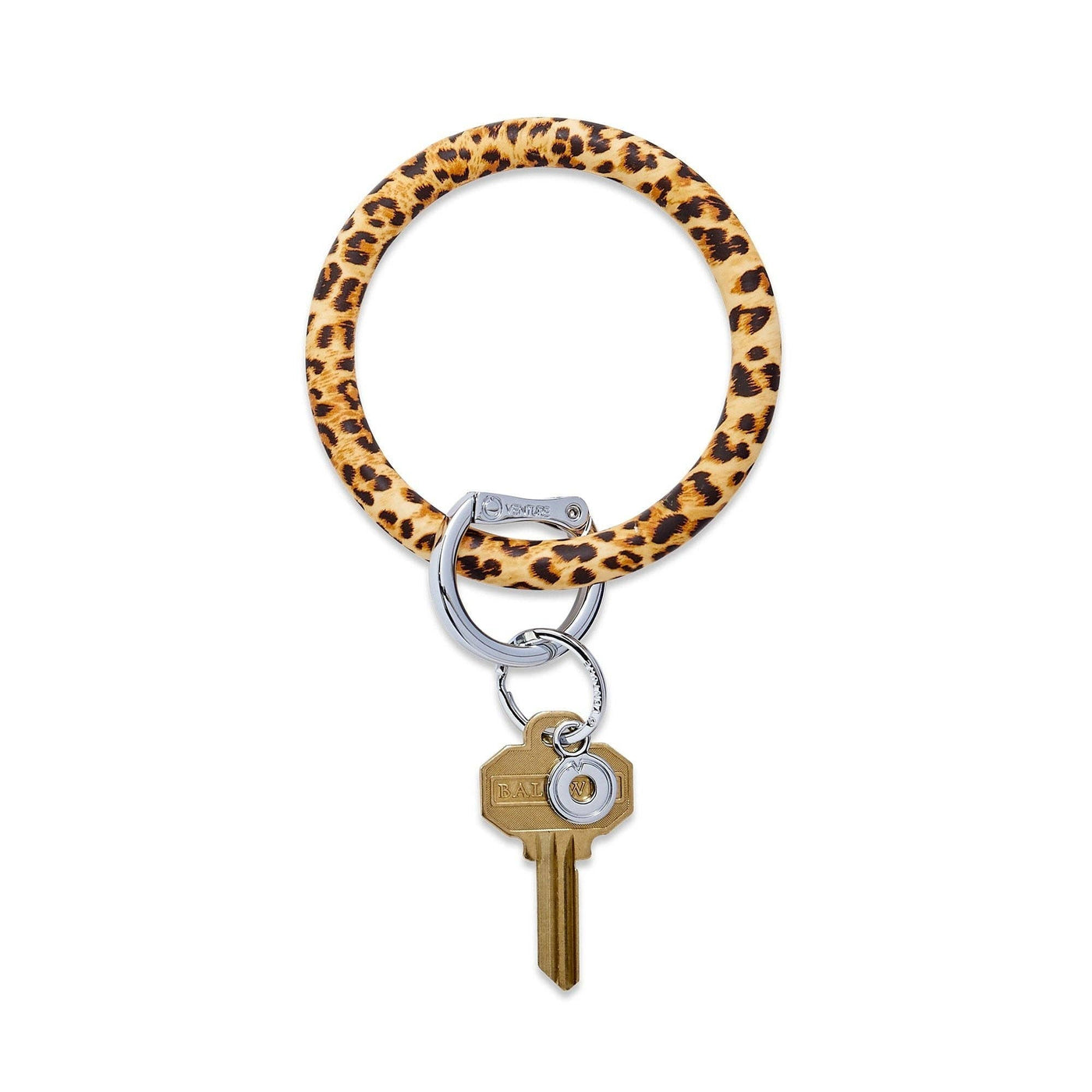 Silicone Big O® Key Ring - Cheetah