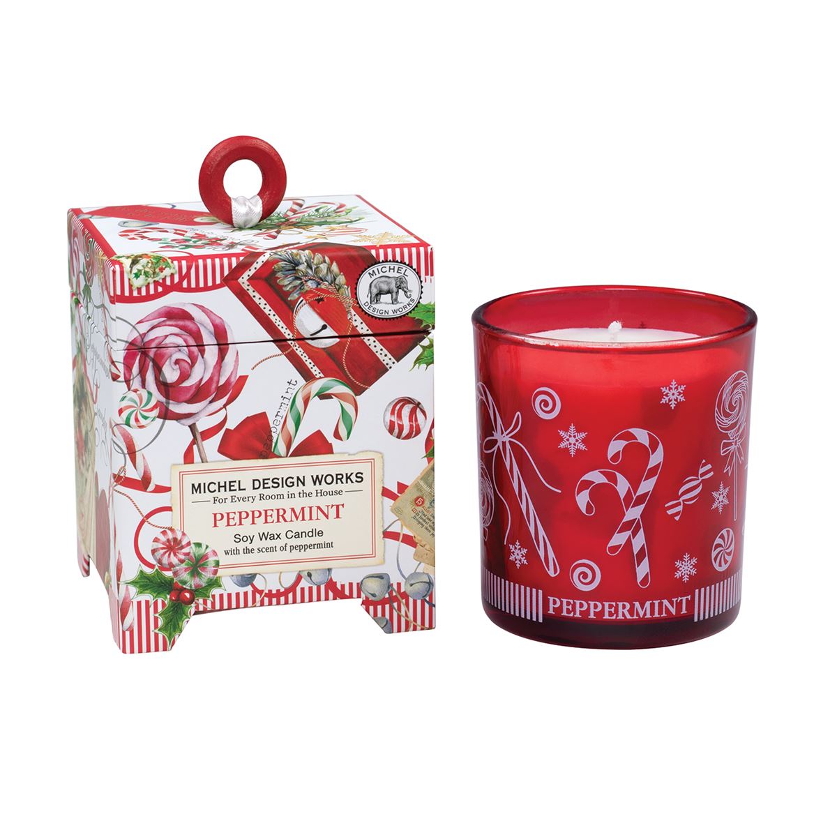 Peppermint Soy Wax Candle