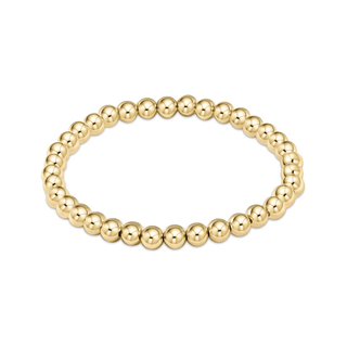 Classic Gold 5MM Bead Bracelet