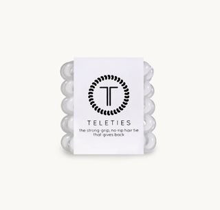 Coconut White Tiny Hair Ties.