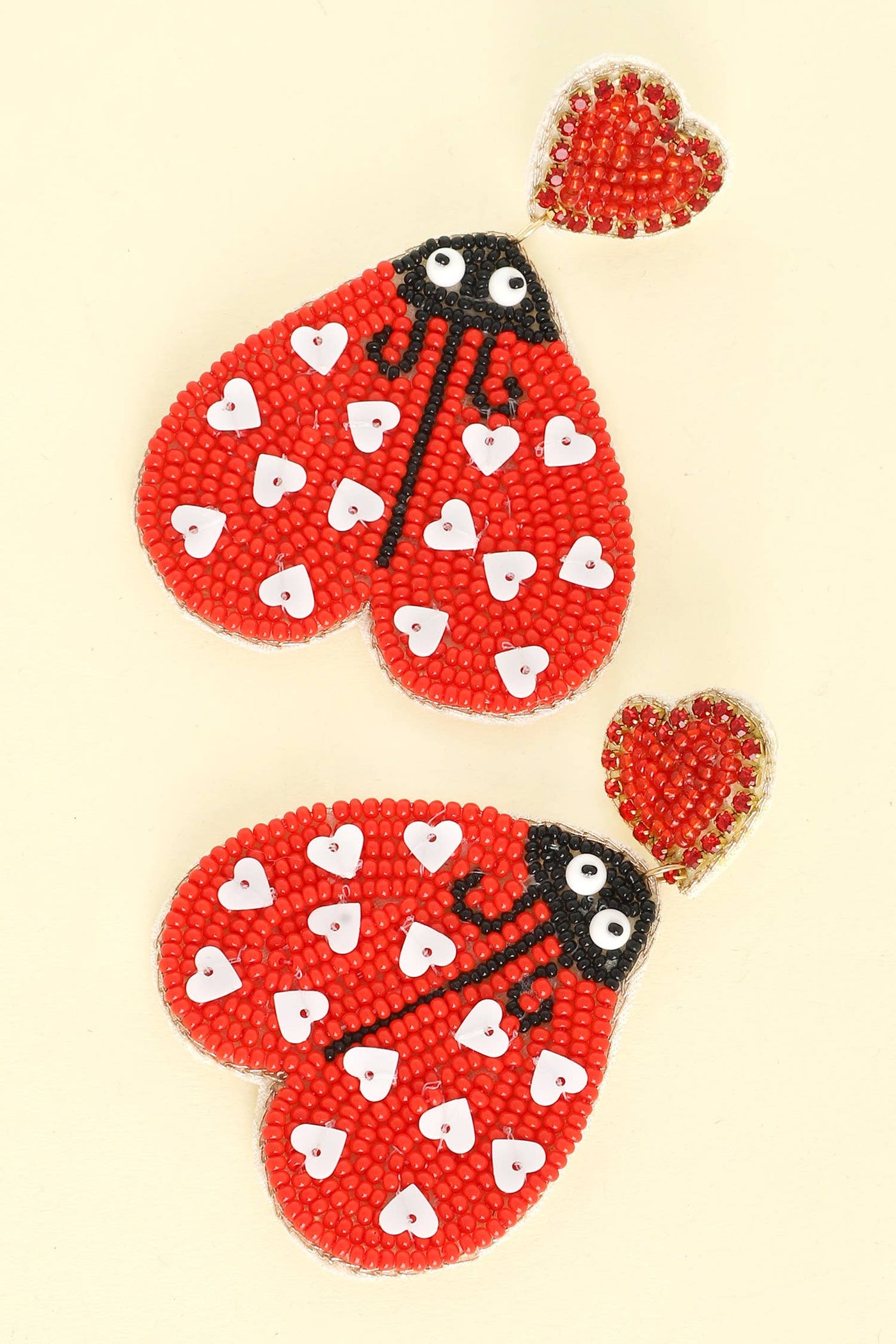 Love Bug Jeweled Earrings