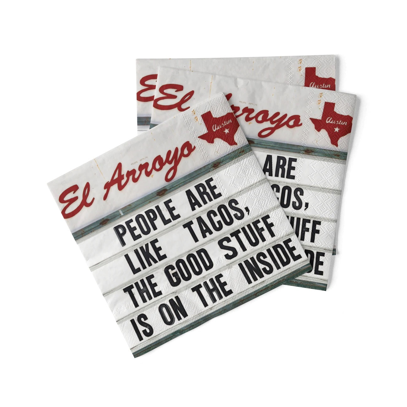 People Are Tacos Cocktail Napkins