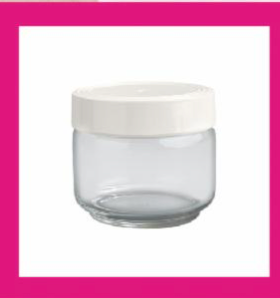 Melamine Small Canister w/Lid