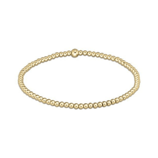Enewton Extends | Classic Gold 2MM Bead Bracelet
