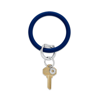 Silicone Big O® Key Ring - Midnight Navy