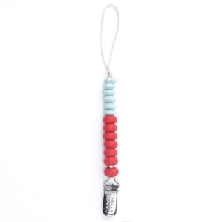 Cherry Duo Pacifier Clip