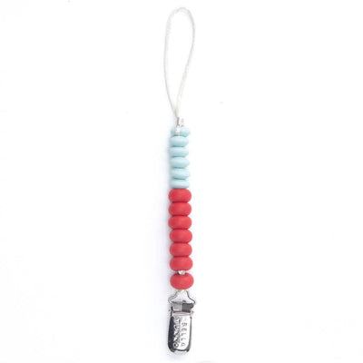 Cherry duo Pacifier Clip
