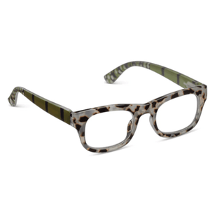 Goldie Reading Glasses Gray Tortoise/Olive Picnic