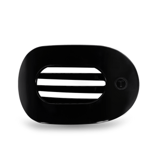 Jet Black Large Flat Round Clip