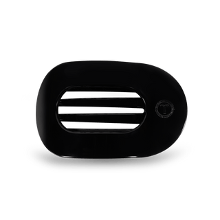 Jet Black Medium Flat Round Clip.