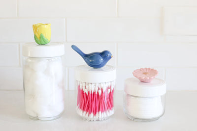 Melamine Small Canister w/Lid