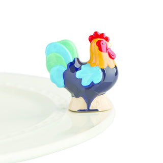 Nora Fleming | Cock A Doodle Doo!, Mini, Rooster