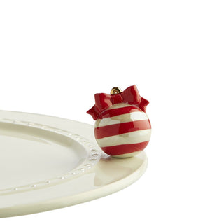 Nora Fleming | Deck The Halls, Red Mini, Ornament