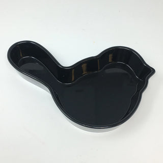 Nora Fleming Melamine Grey Bird