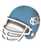 Nora Fleming | North Carolina Helmet Mini