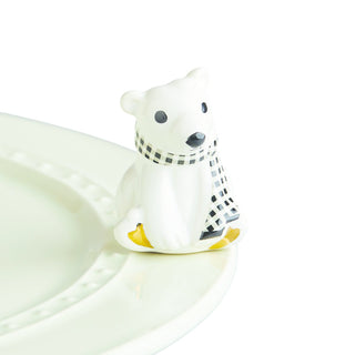 Nora Fleming | Polar Brrr! Mini, Polar Bear