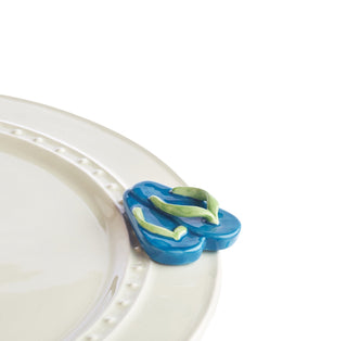 Nora Fleming | Sunning & Funning Mini, Flip Flop