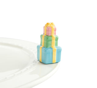 Nora Fleming | They're All For You Mini, Stack Of Presents