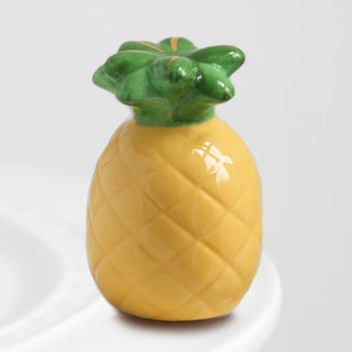 Nora Fleming | Welcome Friends Mini, Pineapple