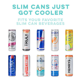 Mermaid Skinny Can Cooler 12oz