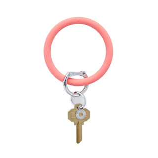 Silicone Big O® Key Ring - Coral Reef