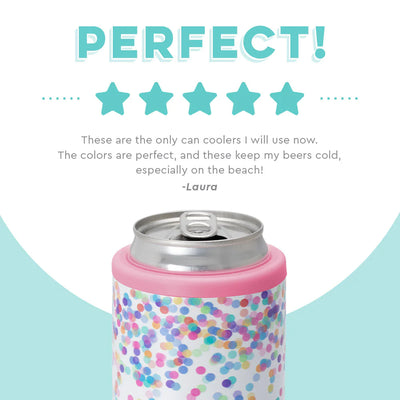 Confetti 12oz Skinny Can Cooler