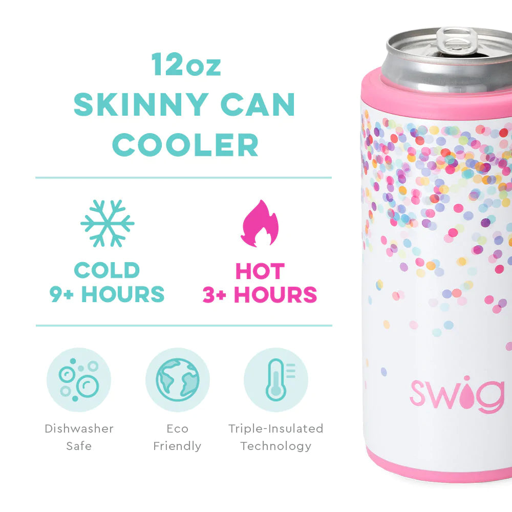 Confetti 12oz Skinny Can Cooler