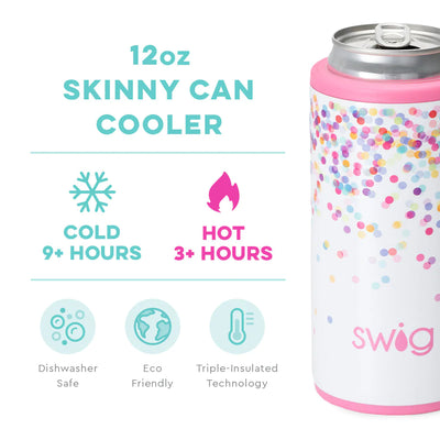 Confetti 12oz Skinny Can Cooler