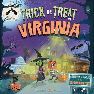 Trick or Treat in Virginia hardcover book.